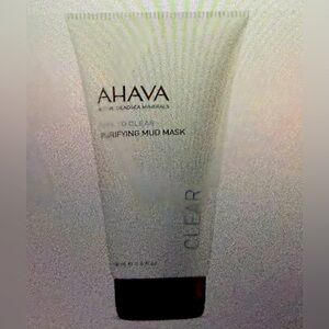 AHAVA, new inbox,‎ purifying, mud mask, clearing expiration 04 27, 3.4 ounces